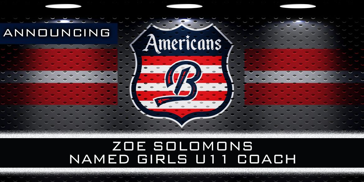 Zoe Solomons Named U11 Girls Head Coach
